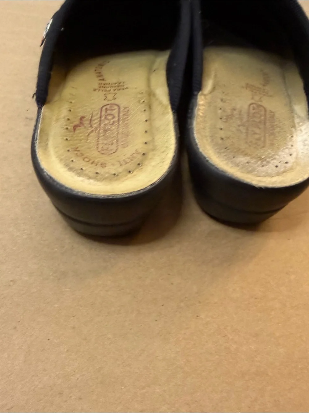 Vera Pelle Fly Flot Black Mesh Slip-On Loafers Mules